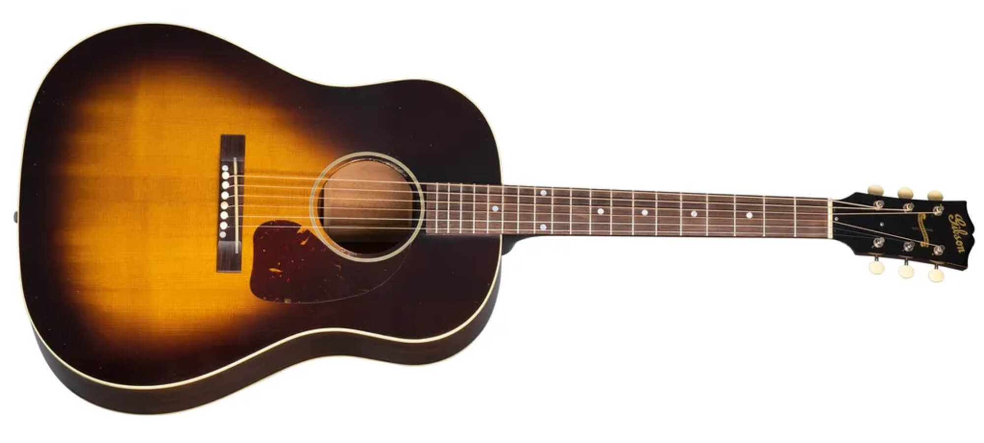 Gibson 1942 Banner J-45 Vintage Sunburst Light Aged