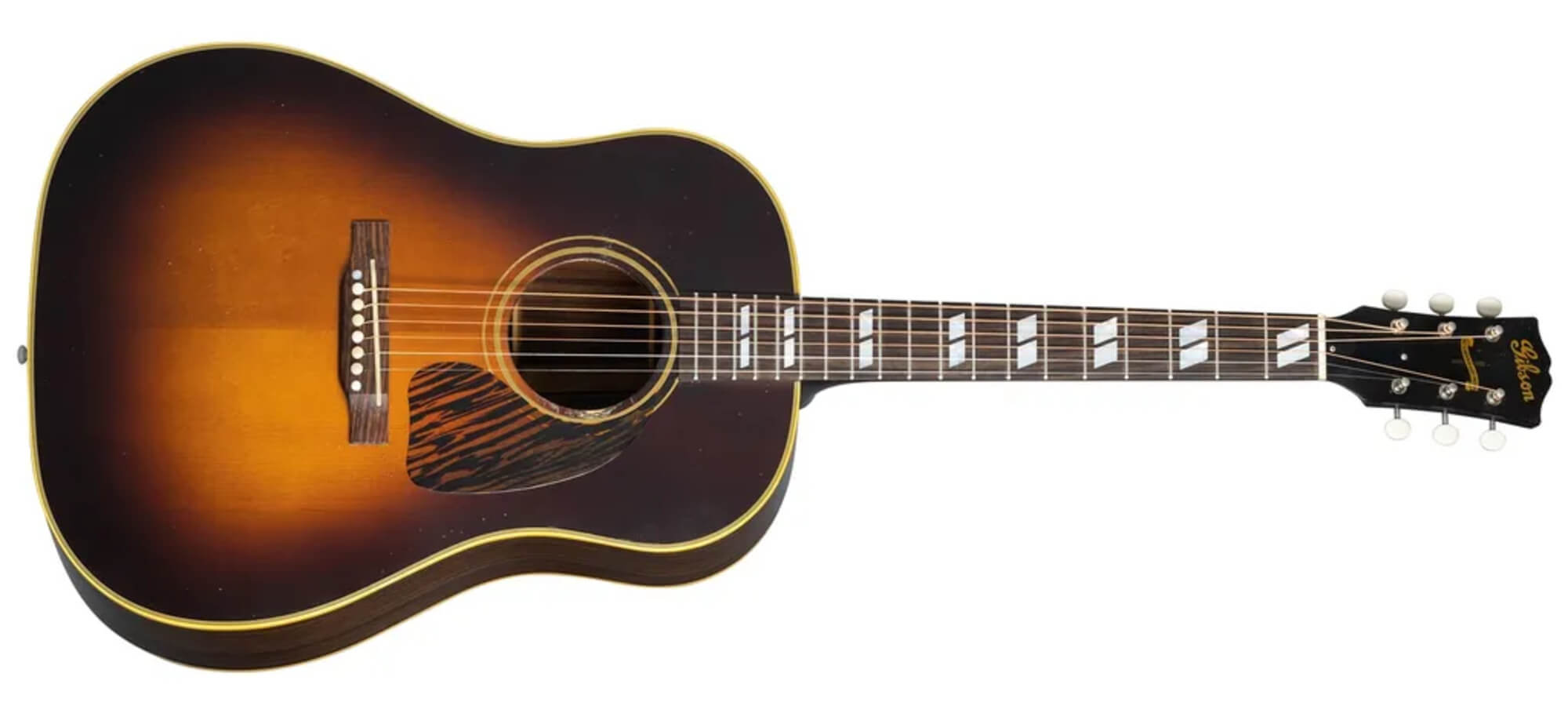 Gibson 1942 Banner Southern Jumbo Vintage Sunburst Light Aged