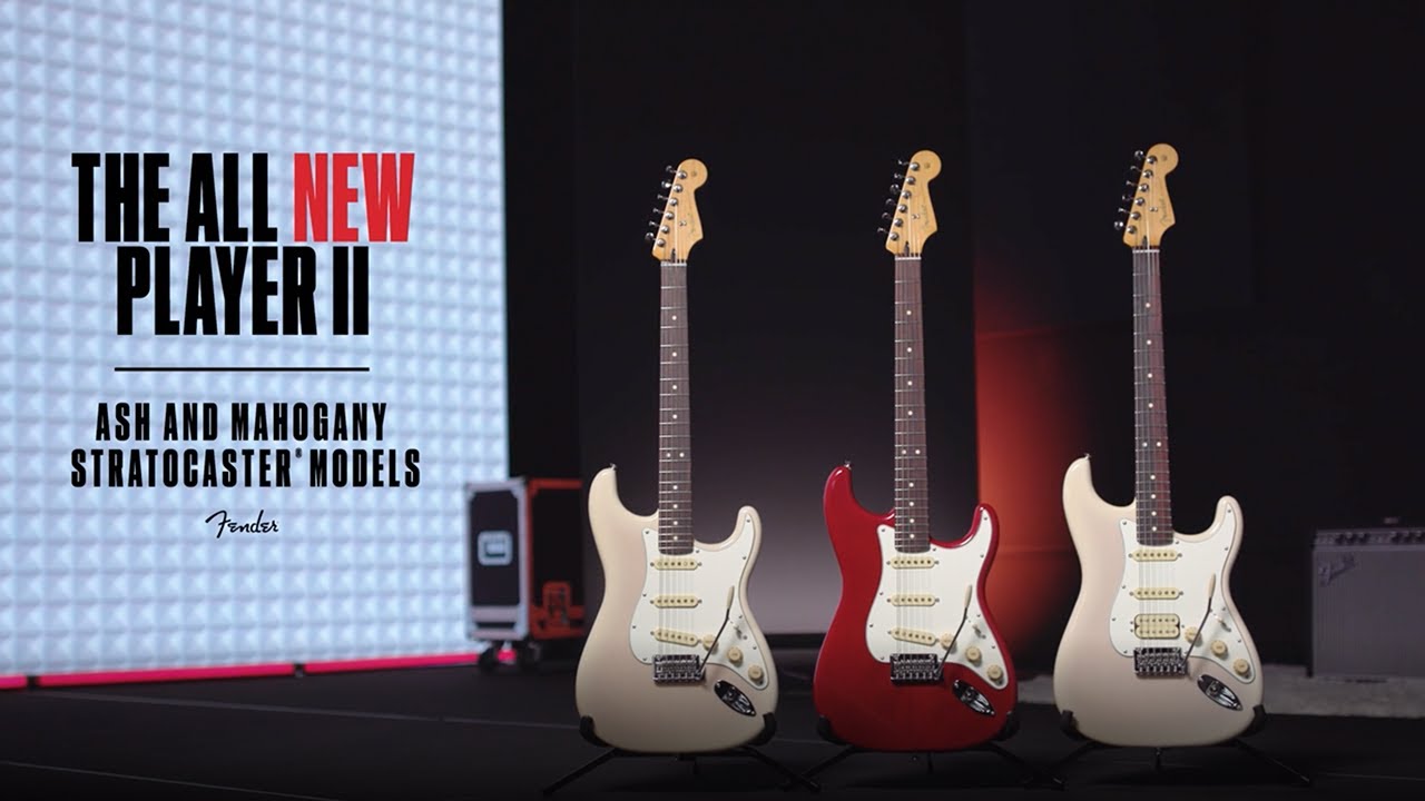 Exploring the Player II Ash and Mahogany Stratocaster Models | Player II Series | Fender - YouTube