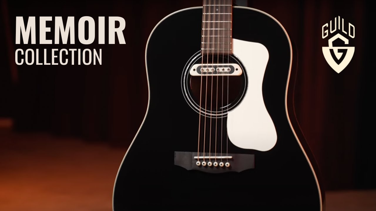 Guild DS-240 Wine Red & DS-240E Black Demo - YouTube