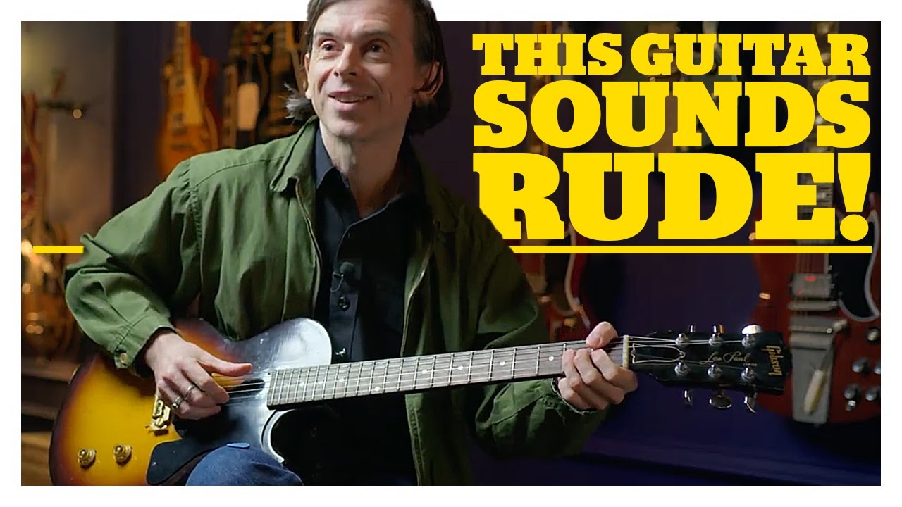 Playing Rory Gallagher's Gibson Les Paul Juniors and Melody Makers With Barrie Cadogan - YouTube
