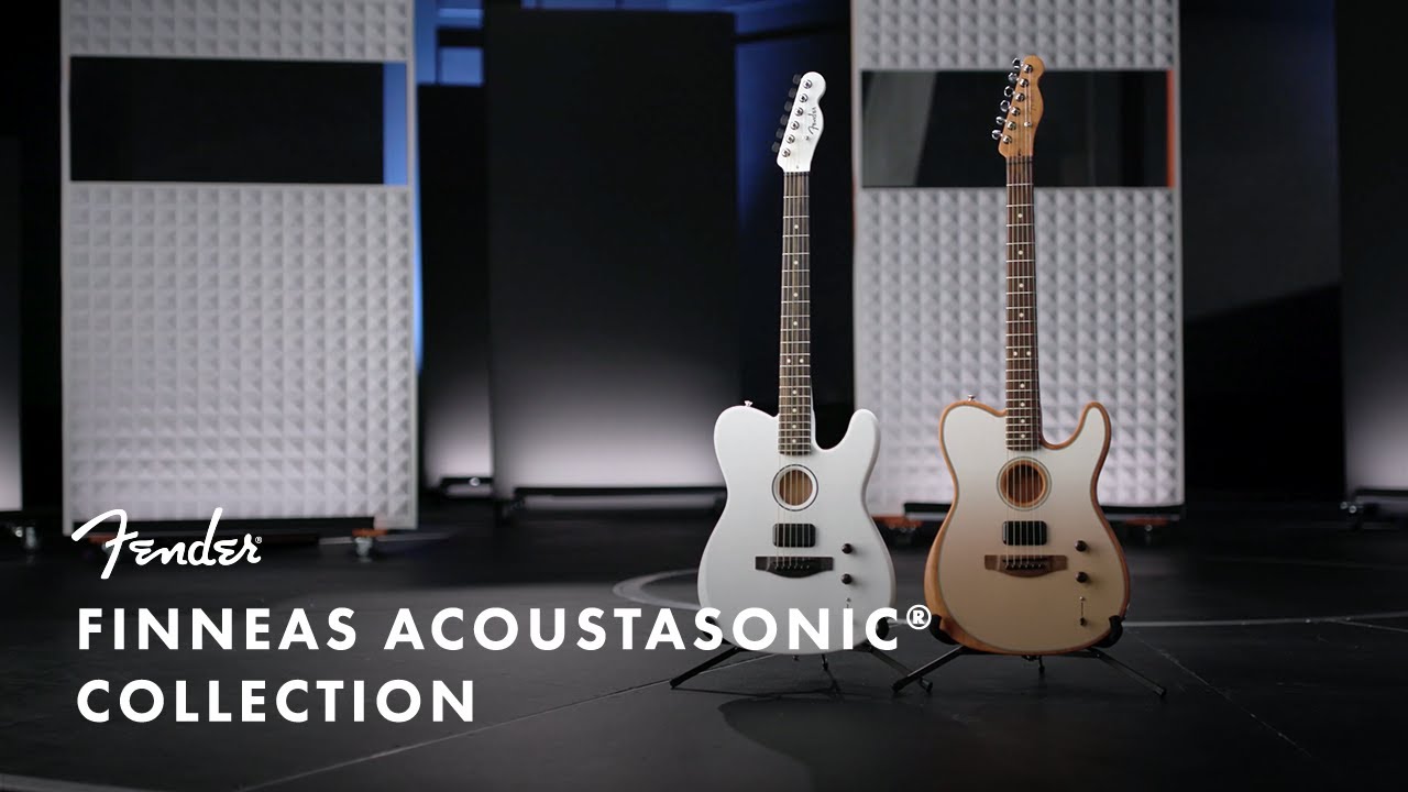 Exploring the Finneas Acoustasonic Collection | Fender Artist Signature | Fender - YouTube