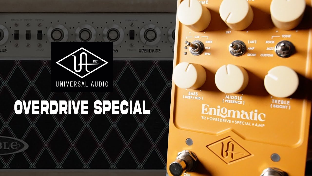 THE most Dumble sounding amp in a box!?! UA Enigmatic - YouTube