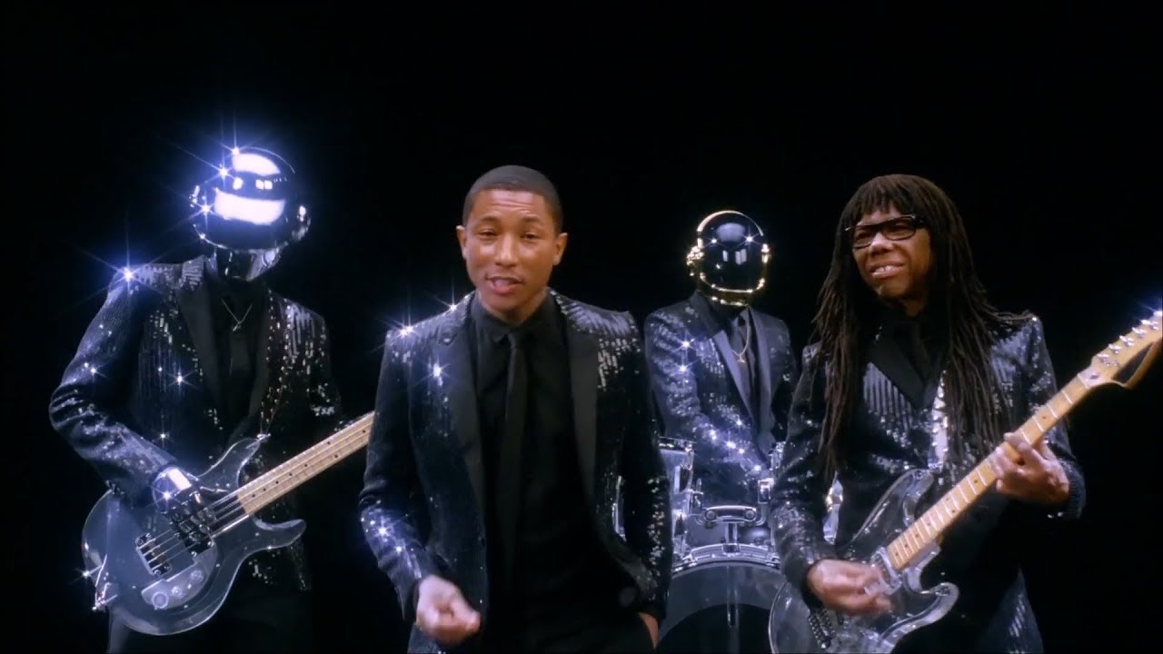 Daft Punk - Get Lucky (Official Video) feat. Pharrell Williams and Nile Rodgers - YouTube