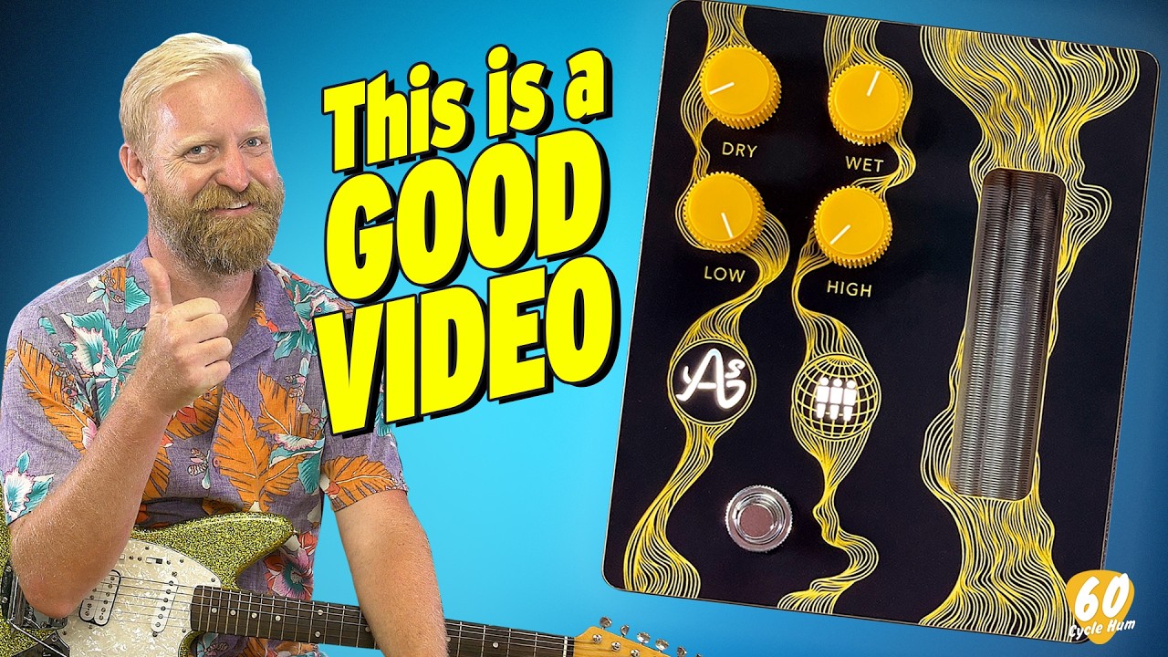 This Spring Reverb IS SPRUNG! - Exploring the depths of the Anasounds/Third Man LA GROTTE - YouTube