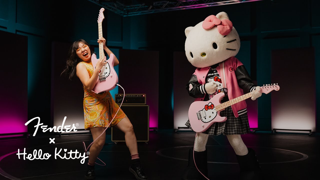 The Fender x Hello Kitty Collection | Fender - YouTube