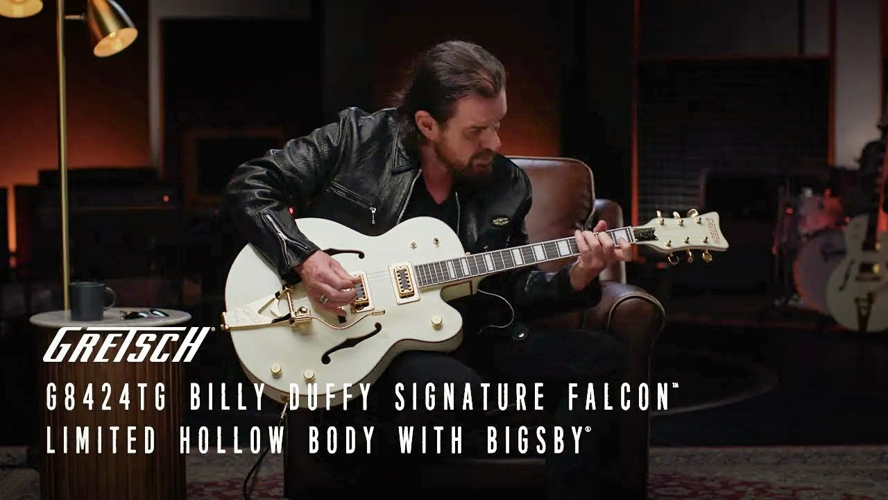 Celebrating 40 Years of The Cult with The G8424TG Billy Duffy Signature Falcon | Gretsch Guitars - YouTube