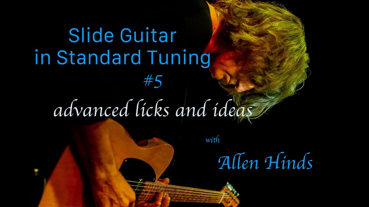slide guitar in standard #5 - YouTube