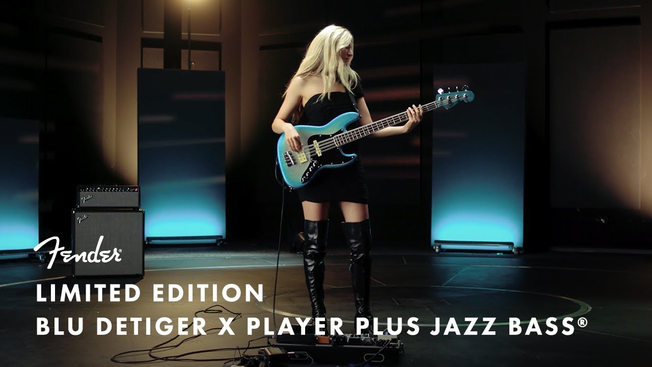 Exploring the Limited Player Plus x Blu DeTiger Jazz Bass&reg; | Fender Artist Signature | Fender - YouTube