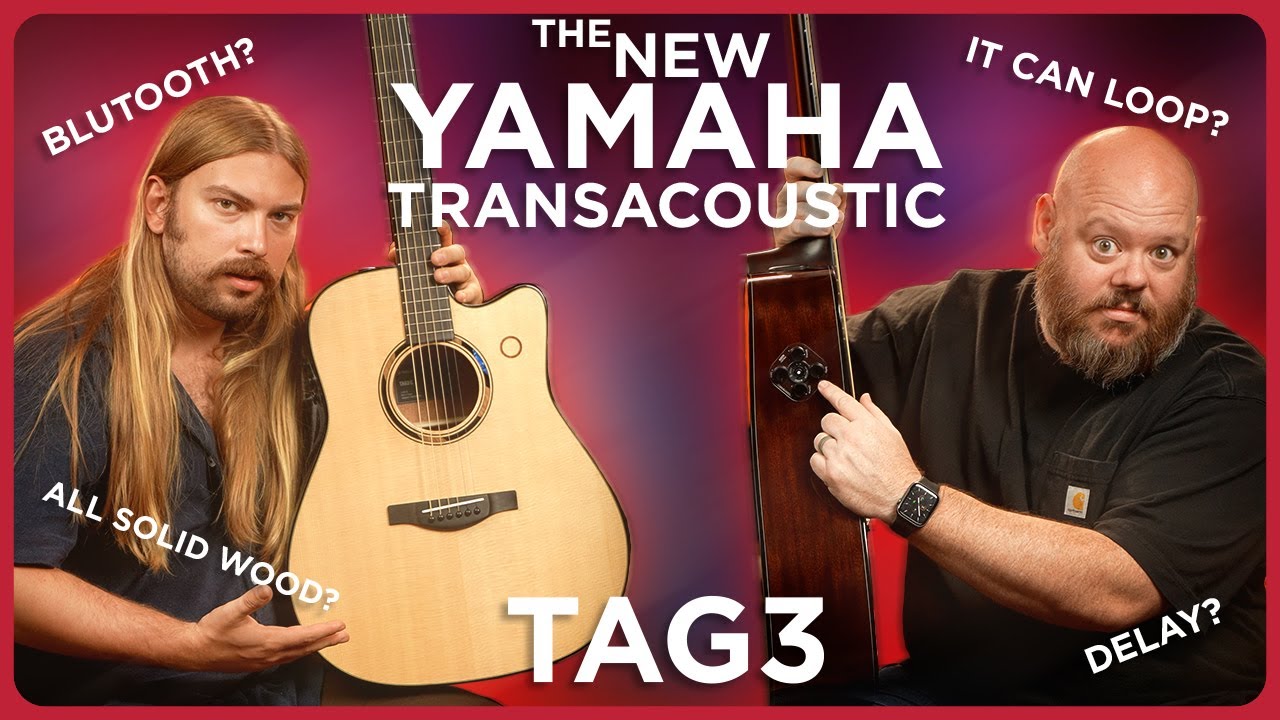 Will This Change Acoustic Guitars As We Know Them?! | Yamaha TAG3 Transacoustic - YouTube