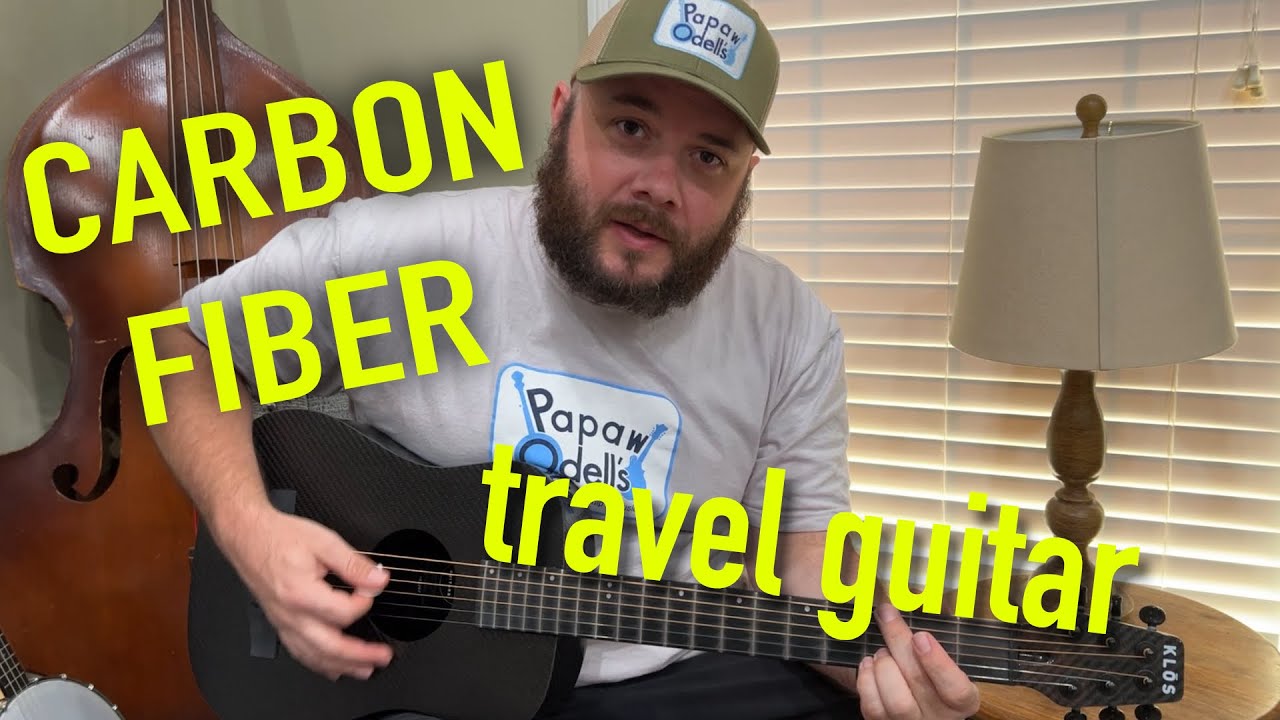 (SOLD) KLOS Carbon Fiber Travel Guitar @ Papaw Odell&rsquo;s in Cleveland, TN - YouTube