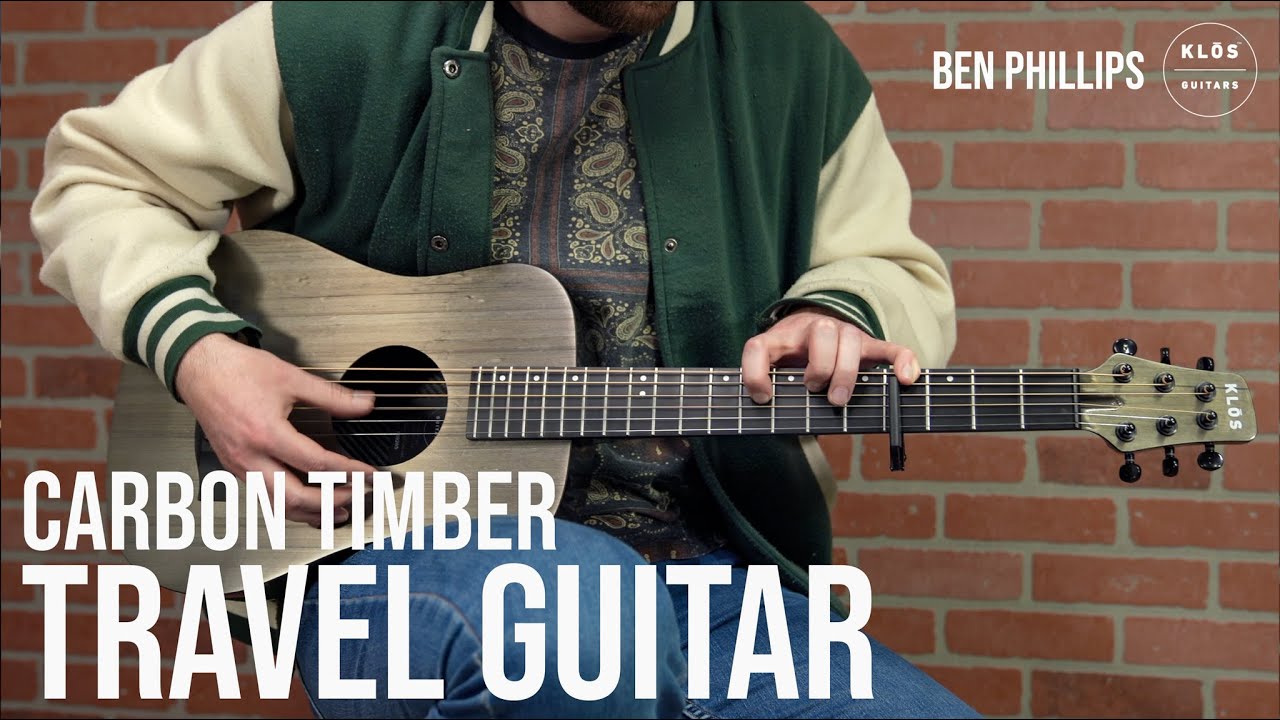The Carbon Timber Travel Guitar by KLŌS - YouTube