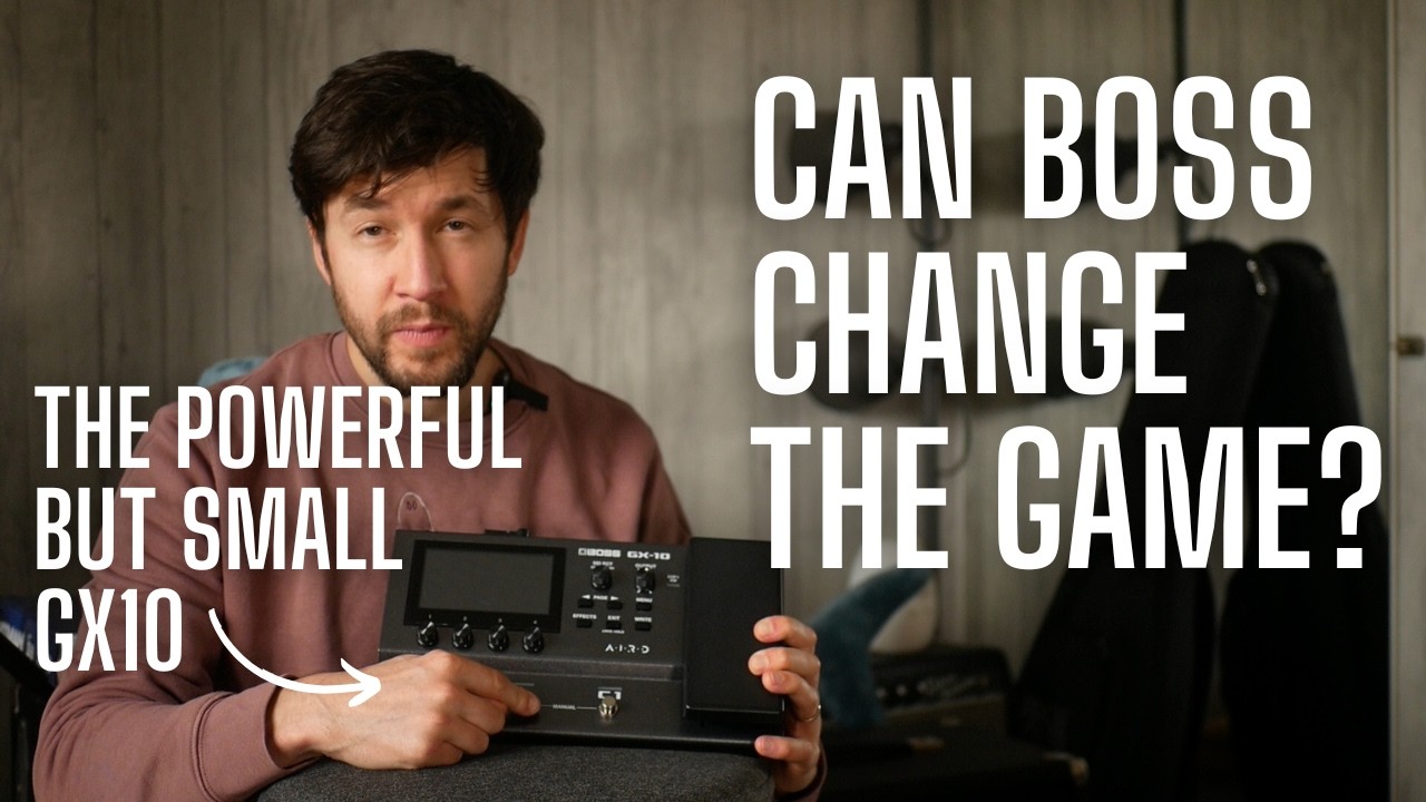 The BOSS GX10 - Can Boss Change The Game With This Powerful but SMALL Unit? - YouTube