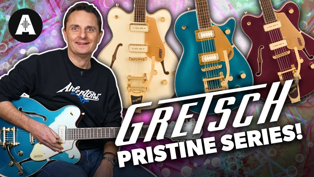 Limited Edition Gretsch Guitars! - Electromatic Pristine Series - YouTube