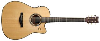 Yamaha TAG3 C TransAcoustic: Yamaha has expanded its TransAcoustic concept toinclude more onboard effects, including delay andlooping, with fine-tuning and the option to playbacking tracks via a dedicated smartphone app.