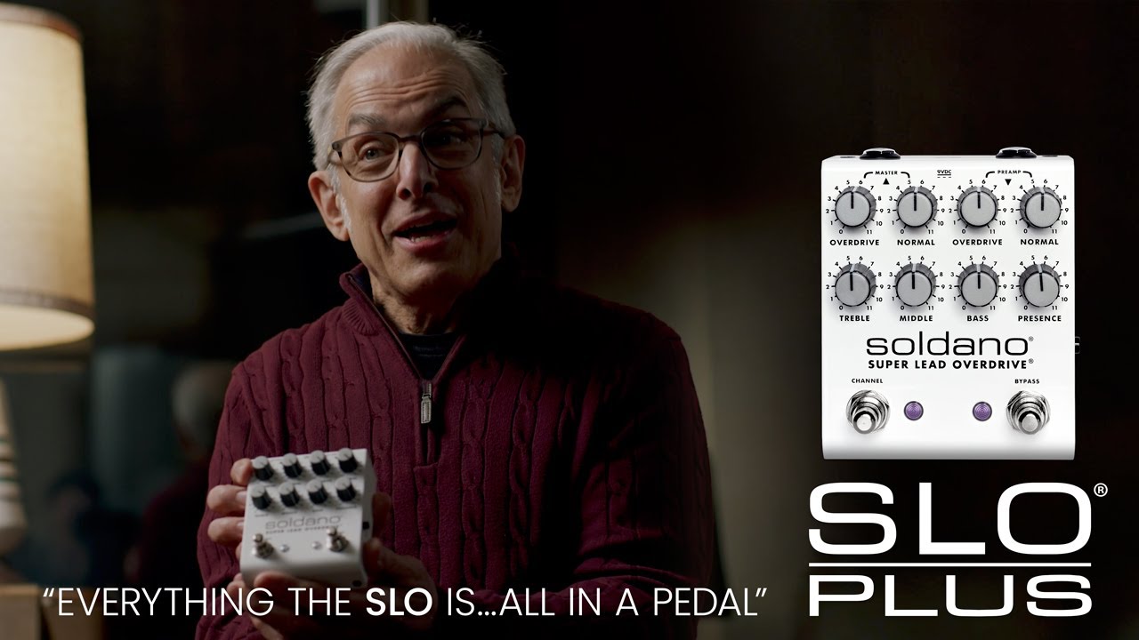 SOLDANO SLO PLUS Pedal - a complete SUPER LEAD OVERDRIVE in a small box - YouTube