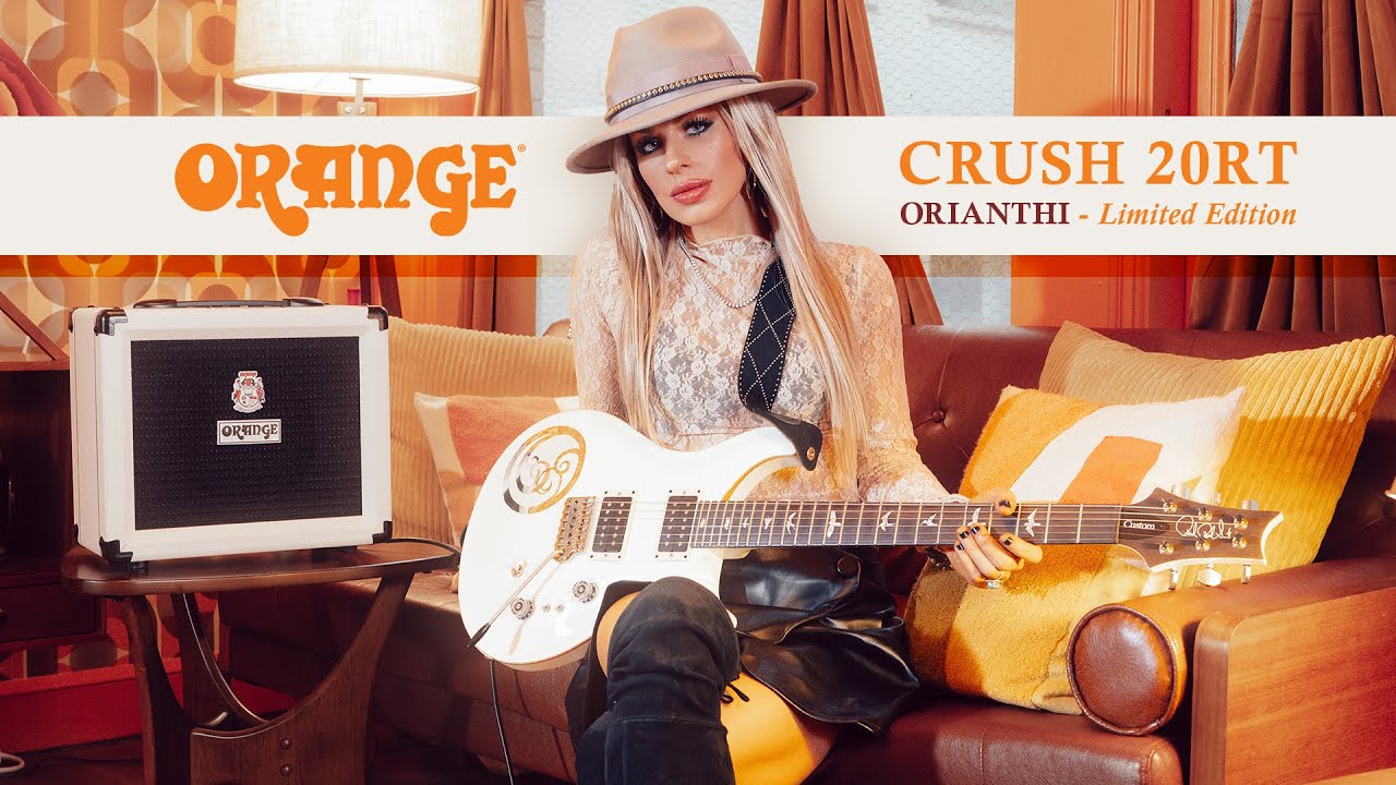 Orianthi's Limited Edition, White Crush 20RT - YouTube