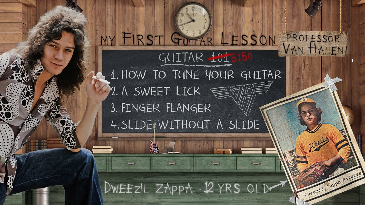 BEGINNER GUITAR TIPS Edward Van Halen Showed Me! - YouTube