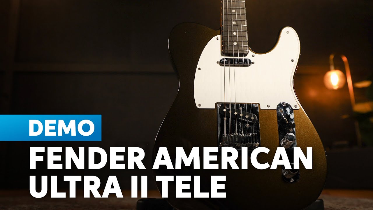 Fender American Ultra II Telecaster Demo: No Talking, All Twang - YouTube