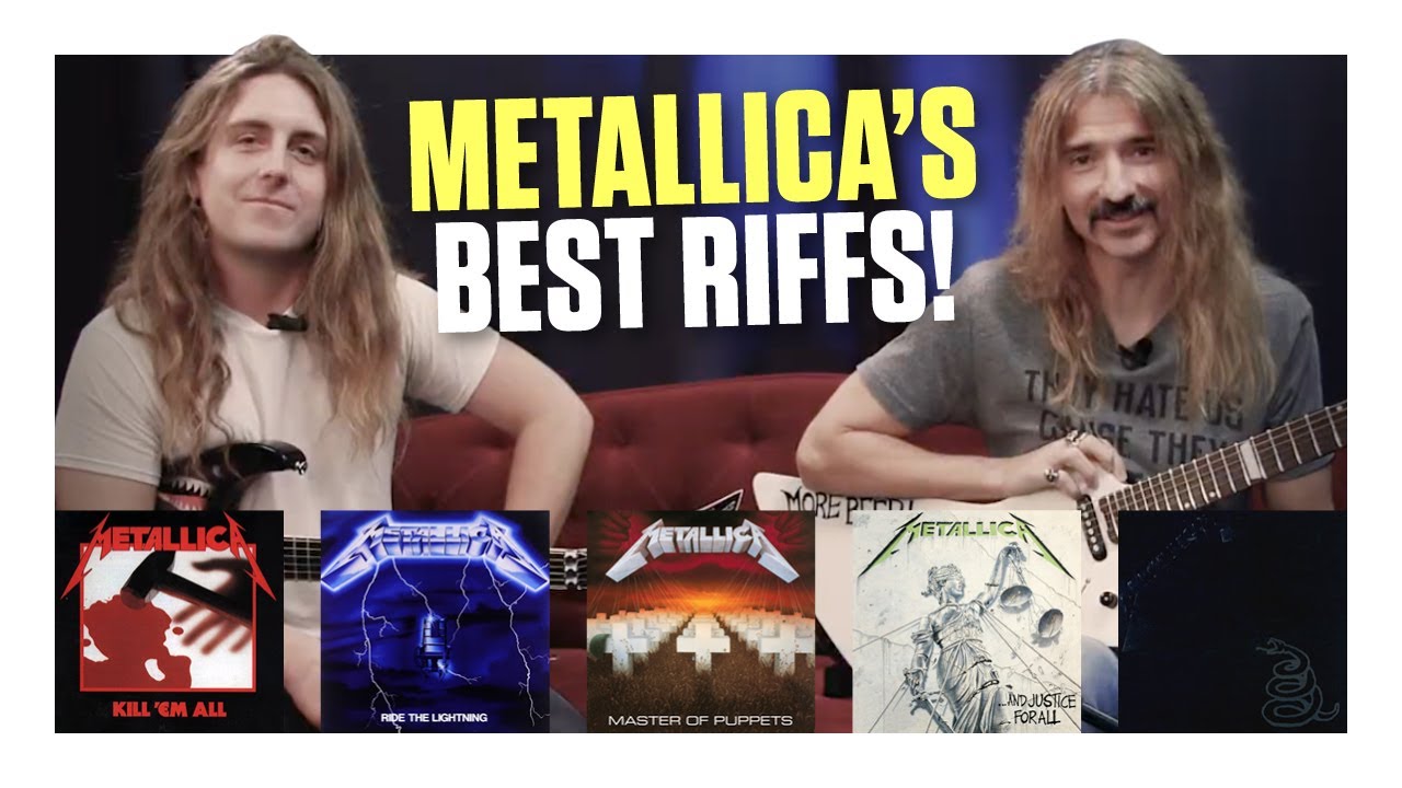 Metallica's Best Riffs &ndash;&nbsp;Chosen By a Pro Metallica Tribute Band - YouTube