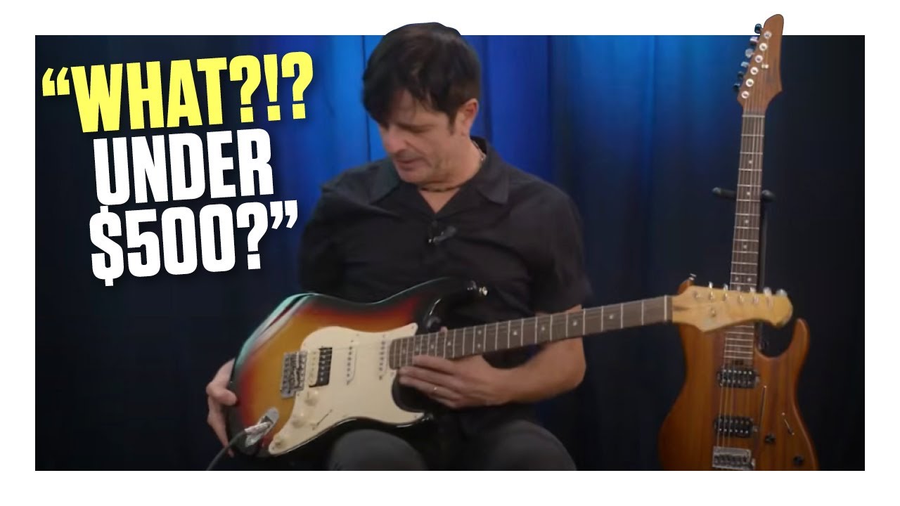 Under-$500 Gems? Donner DST-600 and DST-700 Electric Guitar Demo - YouTube