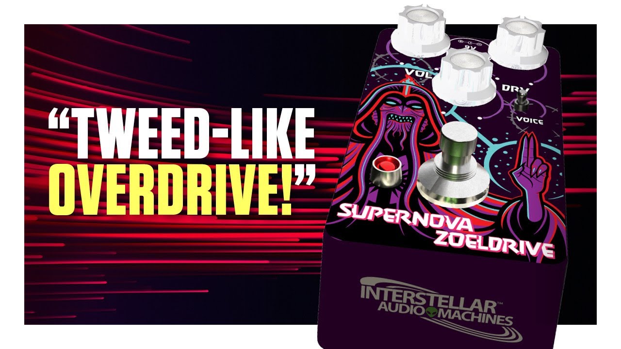 Interstellar Audio Machines Supernova Zoeldrive Demo with Paul Riario - YouTube