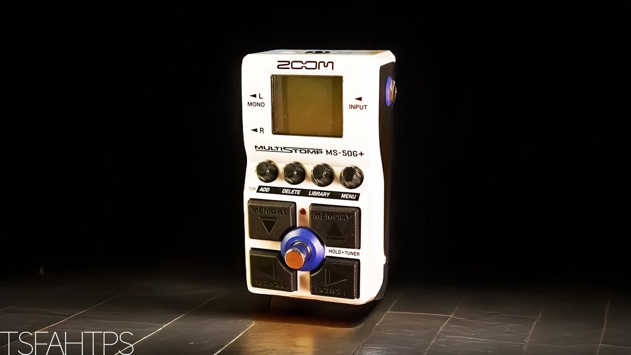 Is it BETTER than the Old One...?? Zoom MultiStomp MS-50G+ - YouTube