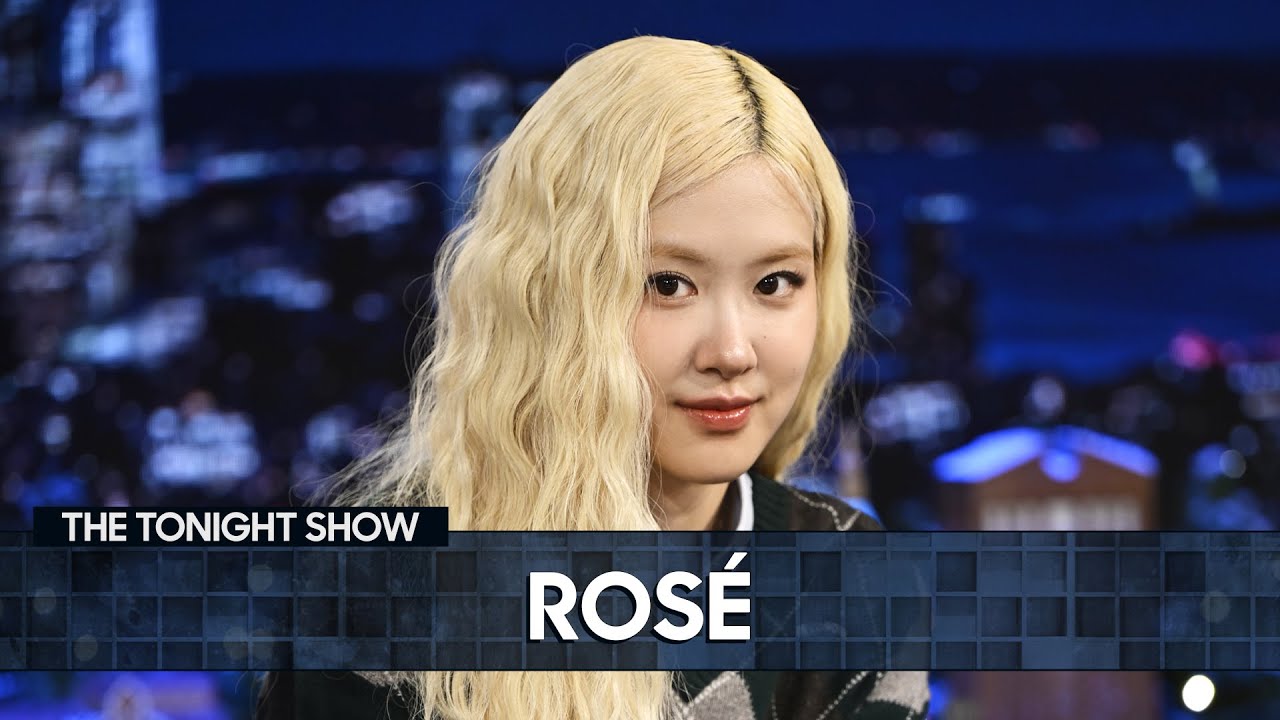 ROS&Eacute; Reminisces on Her BLACKPINK Audition, Shows Jimmy How to Play the APT. Drinking Game (Extended) - YouTube
