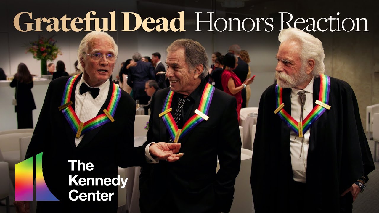 The Grateful Dead on Receiving a Kennedy Center Honor - YouTube