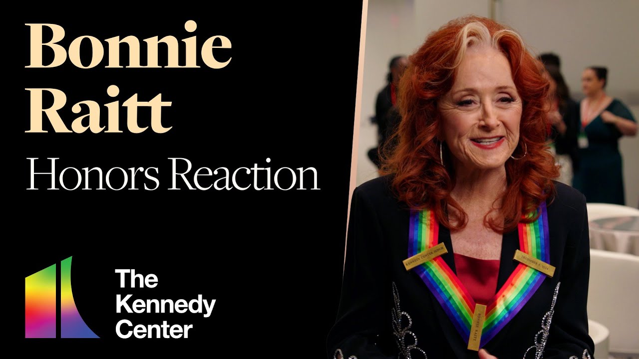 Bonnie Raitt on Receiving a Kennedy Center Honor - YouTube