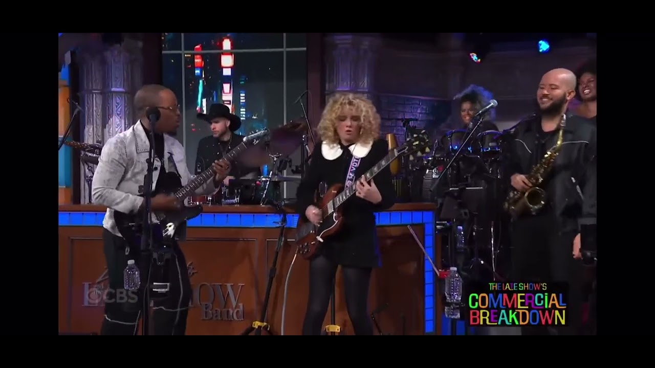 Grace Bowers solo on the Stephen Colbert Show - YouTube