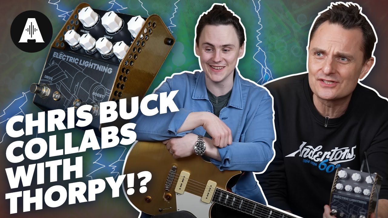 Chris Buck Works With ThorpyFX! - ThorpyFX Electric Lightning Tube Drive! - YouTube