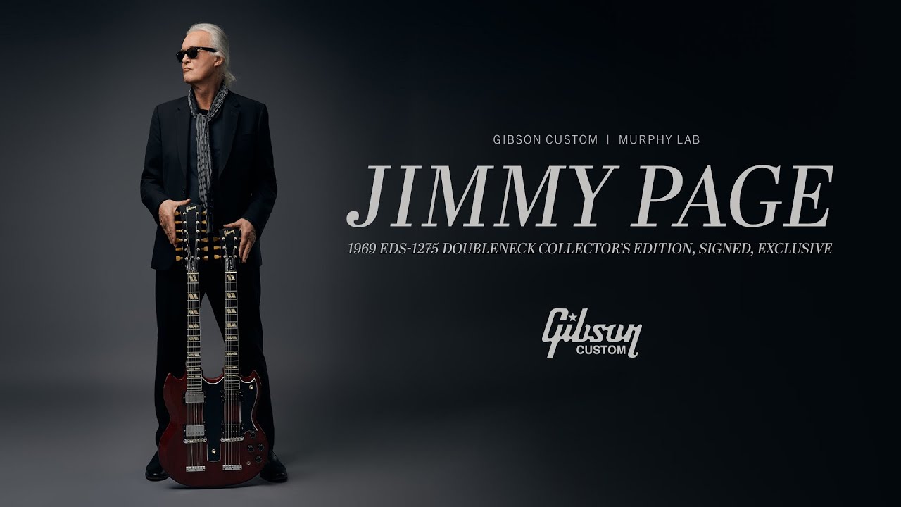 Jimmy Page Gibson 1969 EDS-1275 Doubleneck Collector&rsquo;s Edition - YouTube