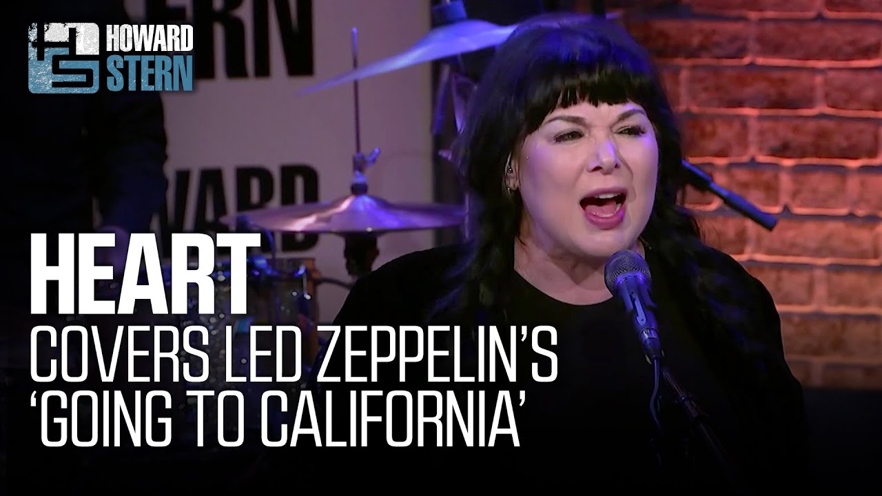Heart Covers Led Zeppelin's &ldquo;Going to California&rdquo; Live on the Stern Show - YouTube