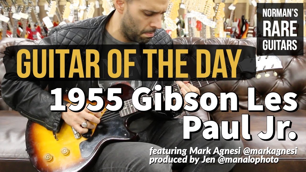 Guitar of the Day: 1955 Gibson Les Paul Jr. | Norman's Rare Guitars - YouTube
