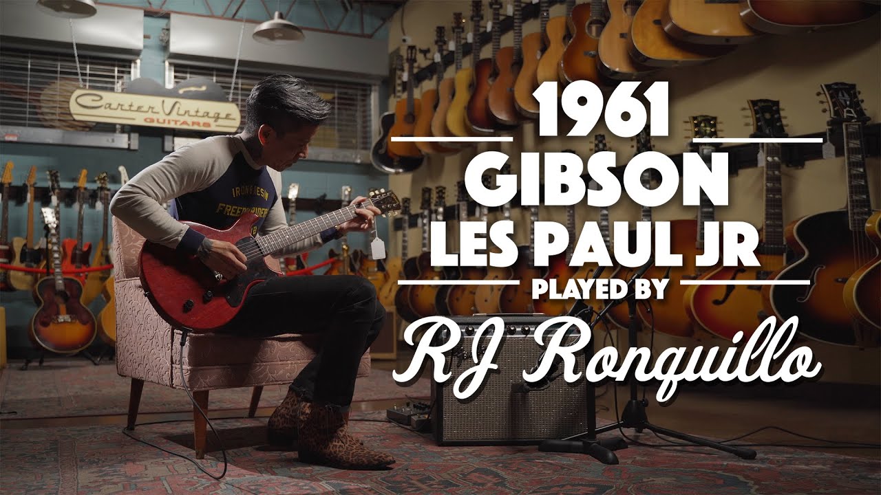 1961 Gibson Les Paul Junior played by RJ Ronquillo - YouTube