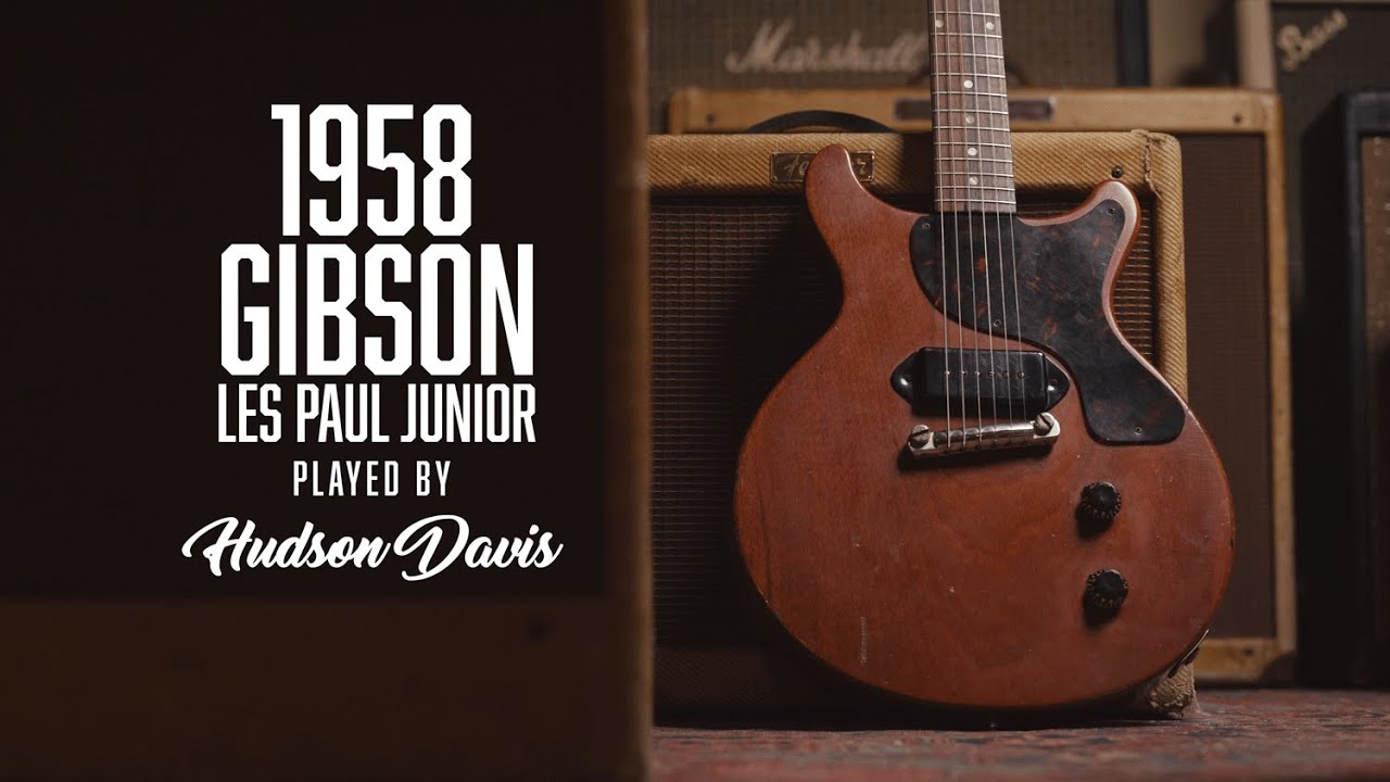 1958 Gibson Les Paul Junior played by Hudson Davis - YouTube
