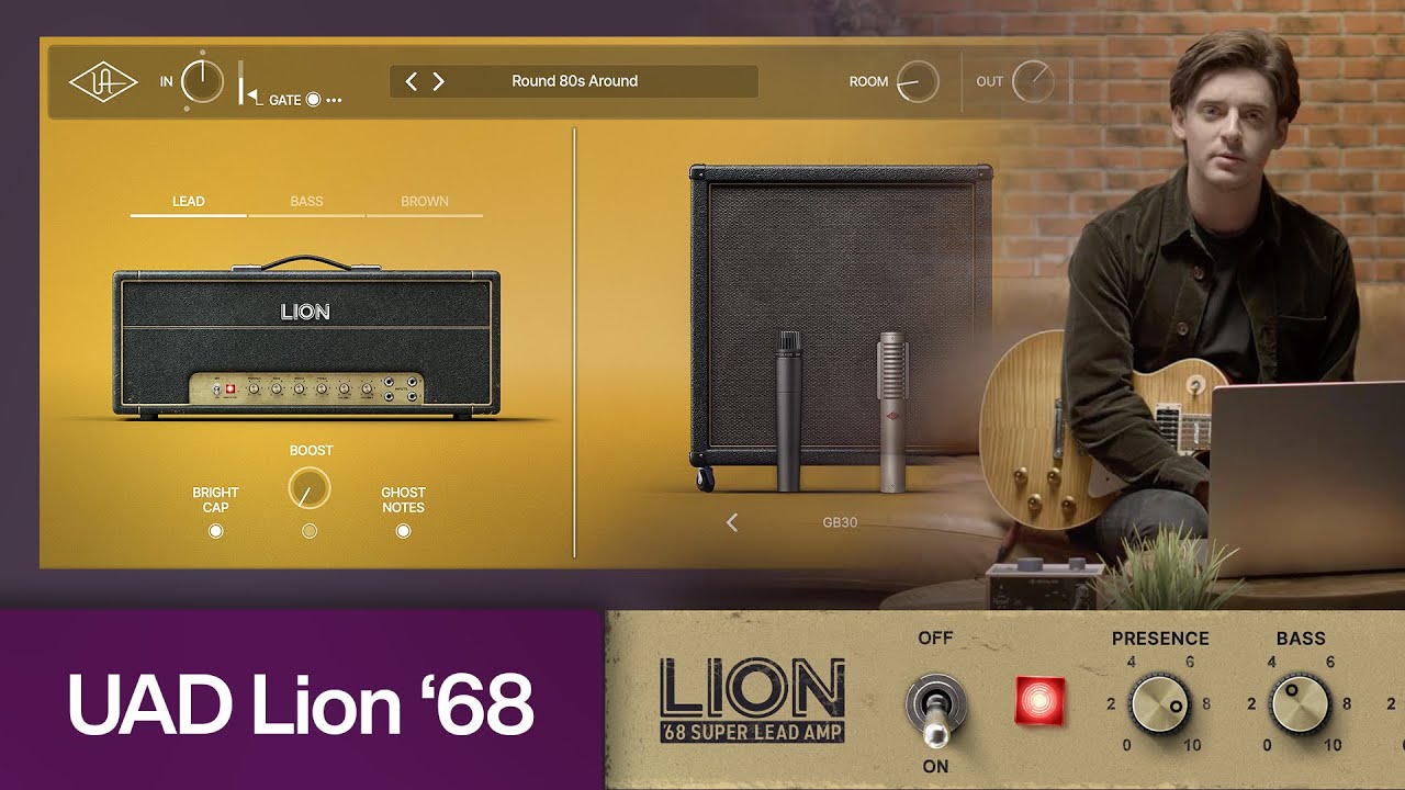 Introducing UAD Lion &lsquo;68 Super Lead Amp - YouTube