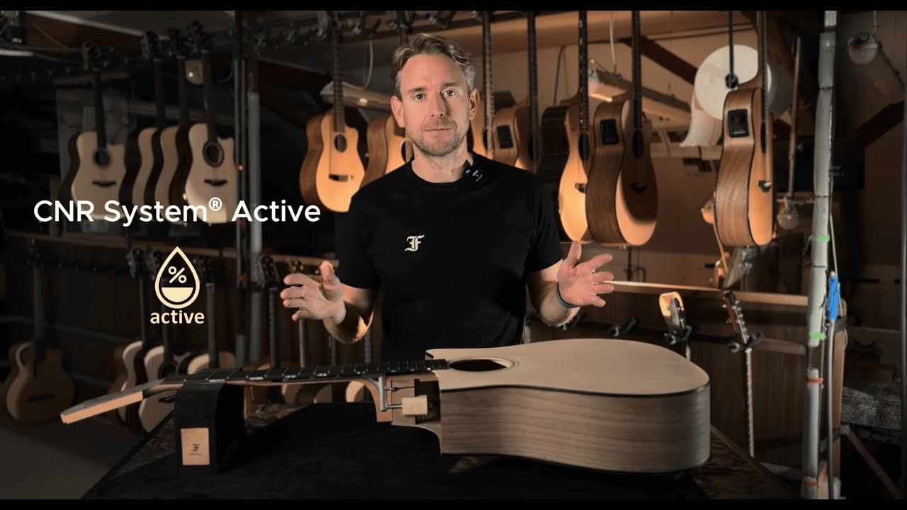 Introducing CNR System&reg; Active - A Game Changer in Acoustic Guitar Neck Construction - YouTube