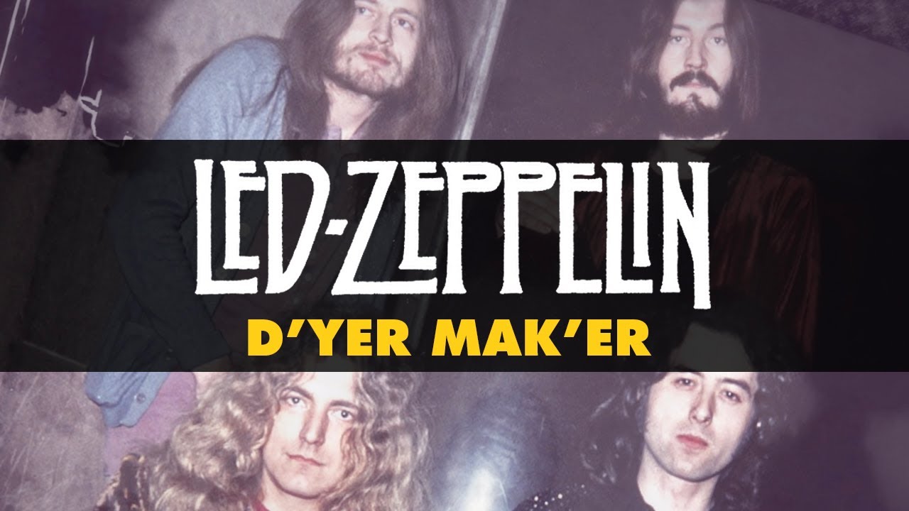 Led Zeppelin - D'yer Mak'er (Official Audio) - YouTube