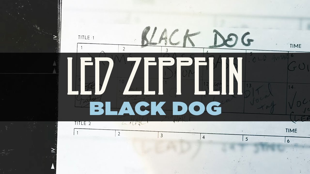 Led Zeppelin - Black Dog (Official Audio) - YouTube
