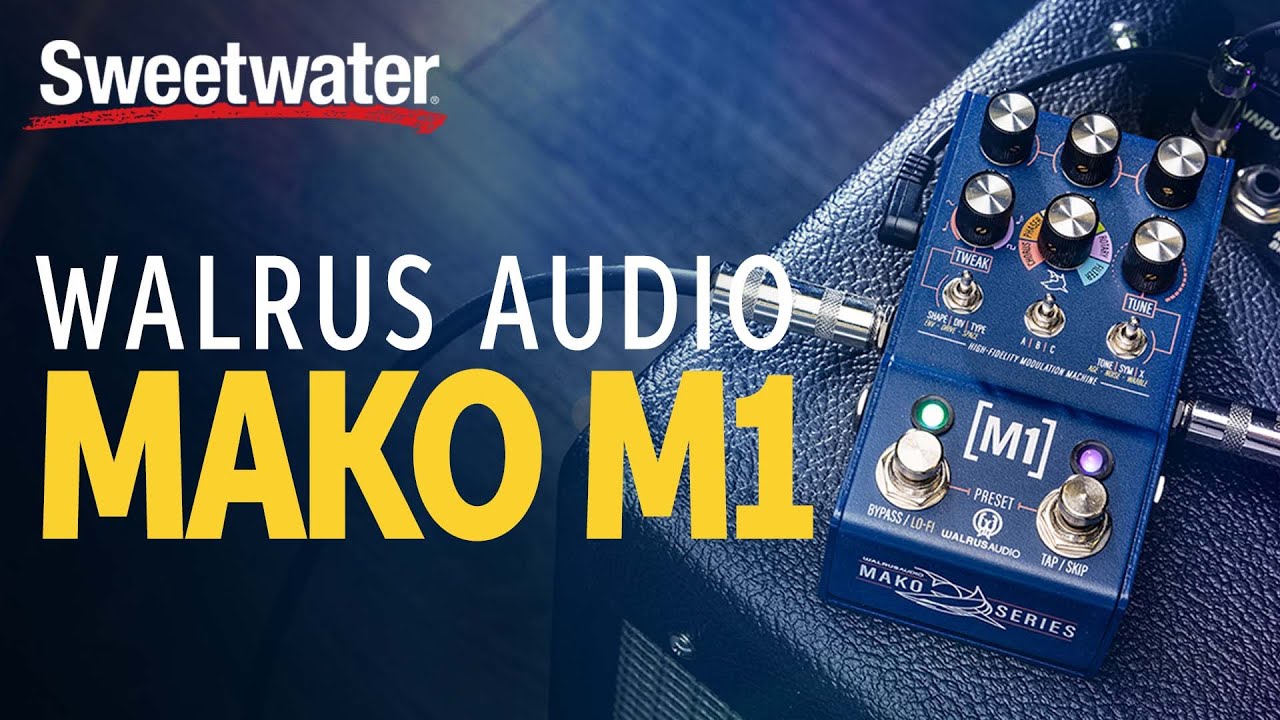 Walrus Audio Mako Series M1 Modulation Pedal Demo - YouTube