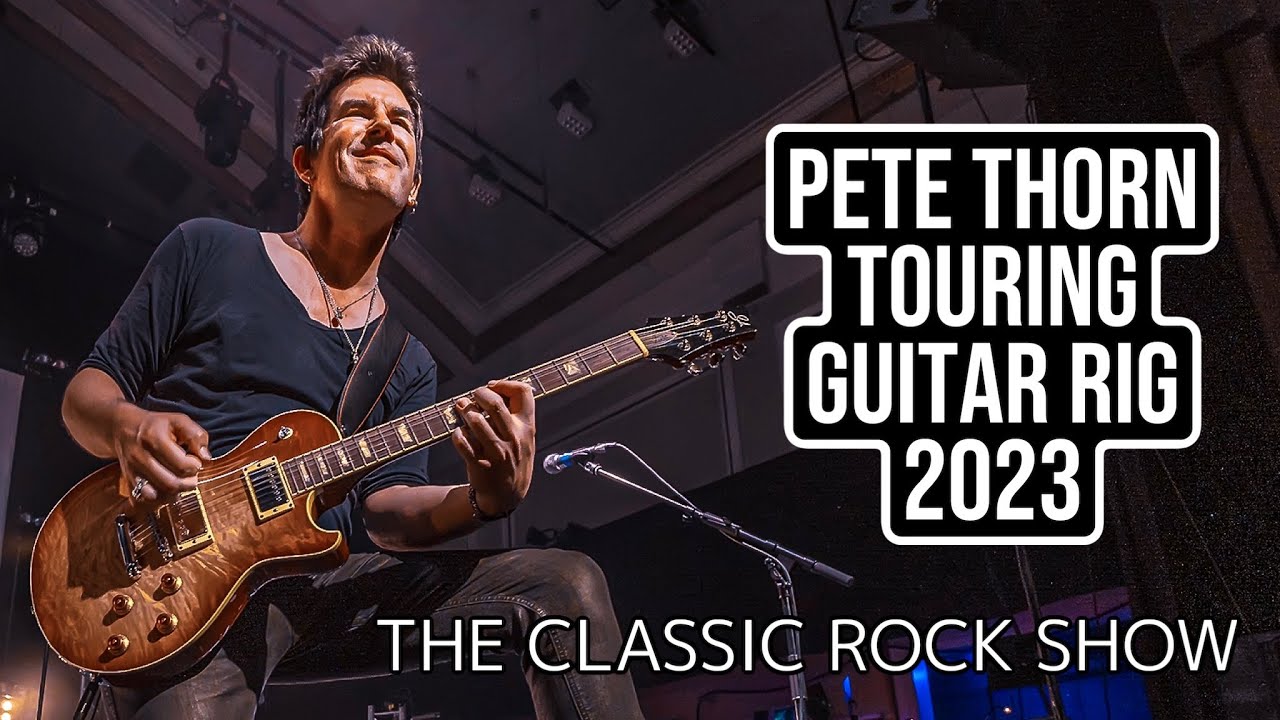 PETE THORN TOURING GUITAR RIG 2023 - YouTube