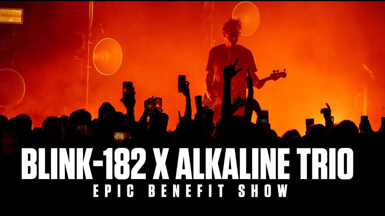 blink-182 & Alkaline Trio benefit show for LA - YouTube