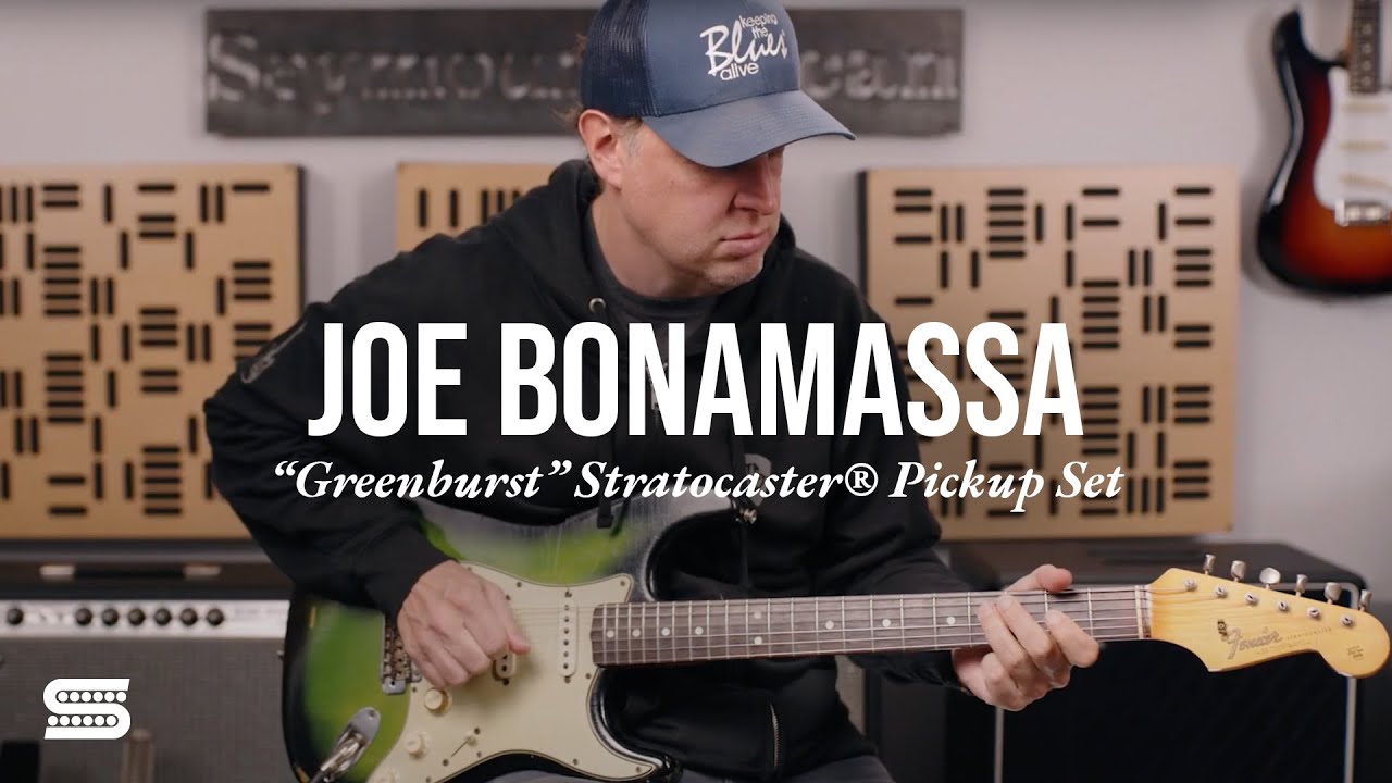 The Joe Bonamassa &ldquo;Greenburst&rdquo; Stratocaster&reg; Pickup Set - YouTube