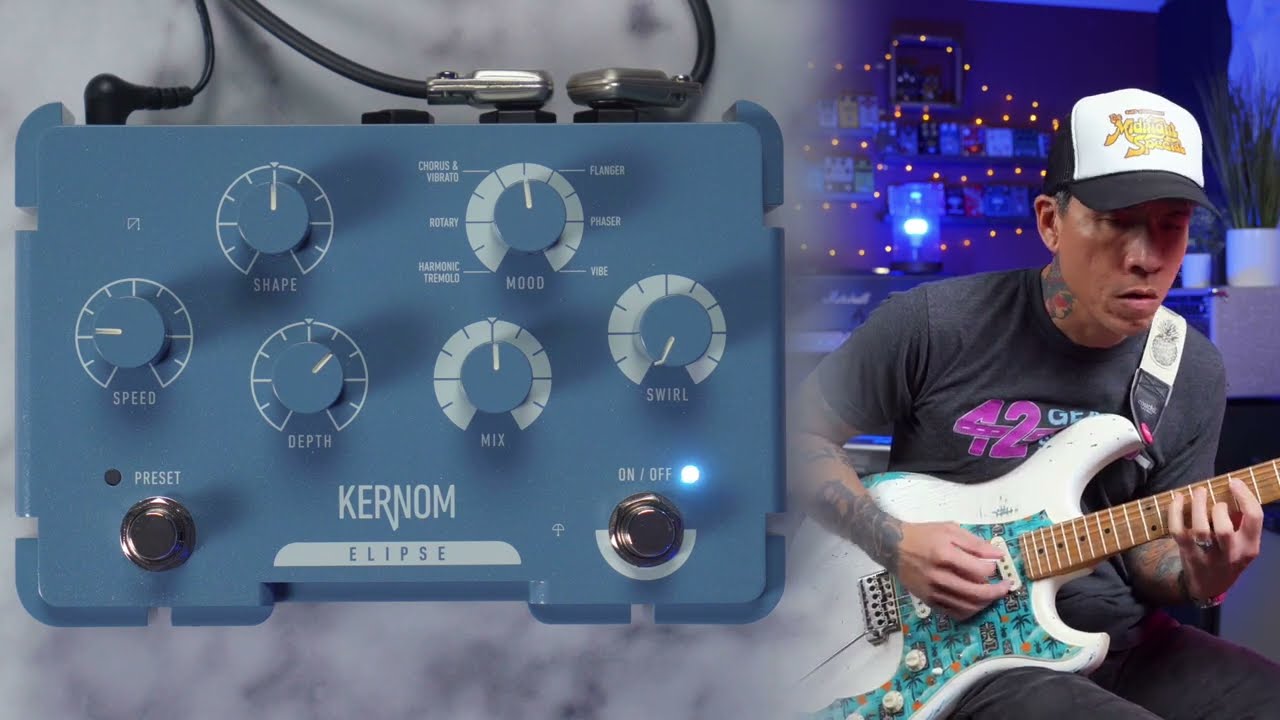 Kernom Elipse | Multi Modulation Pedal - YouTube