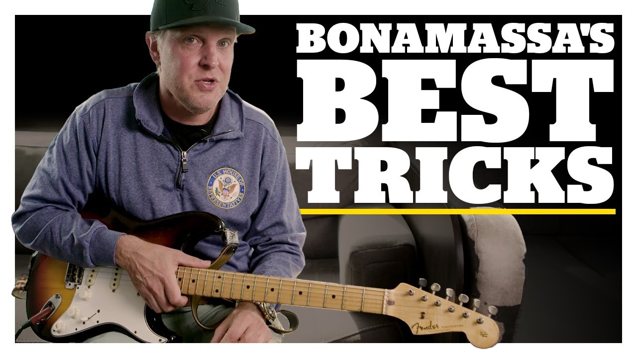 Essential licks you need to learn to nail Joe Bonamassa's fast, intense blues soloing style - YouTube