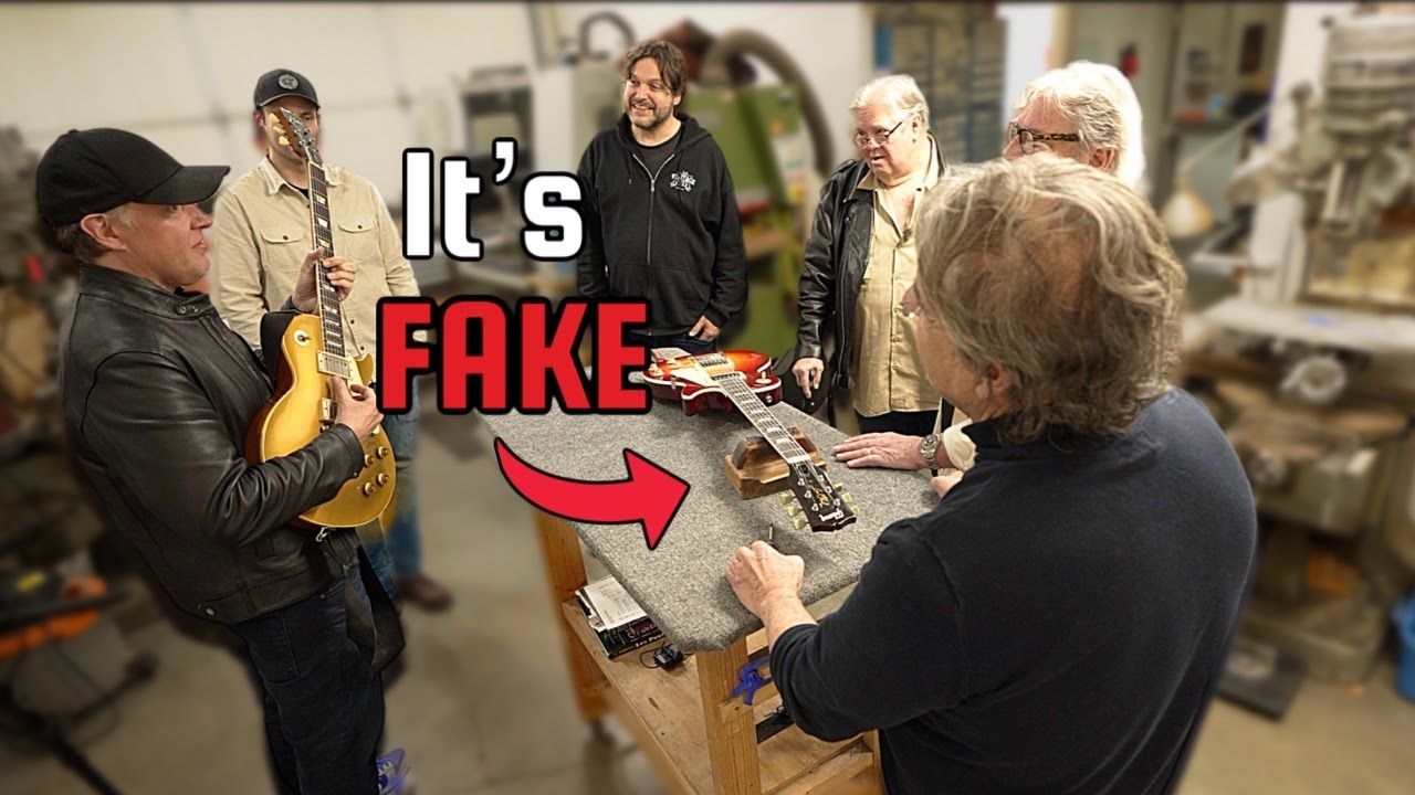 Pros Point Out Everything WRONG With This Fake Les Paul. - YouTube