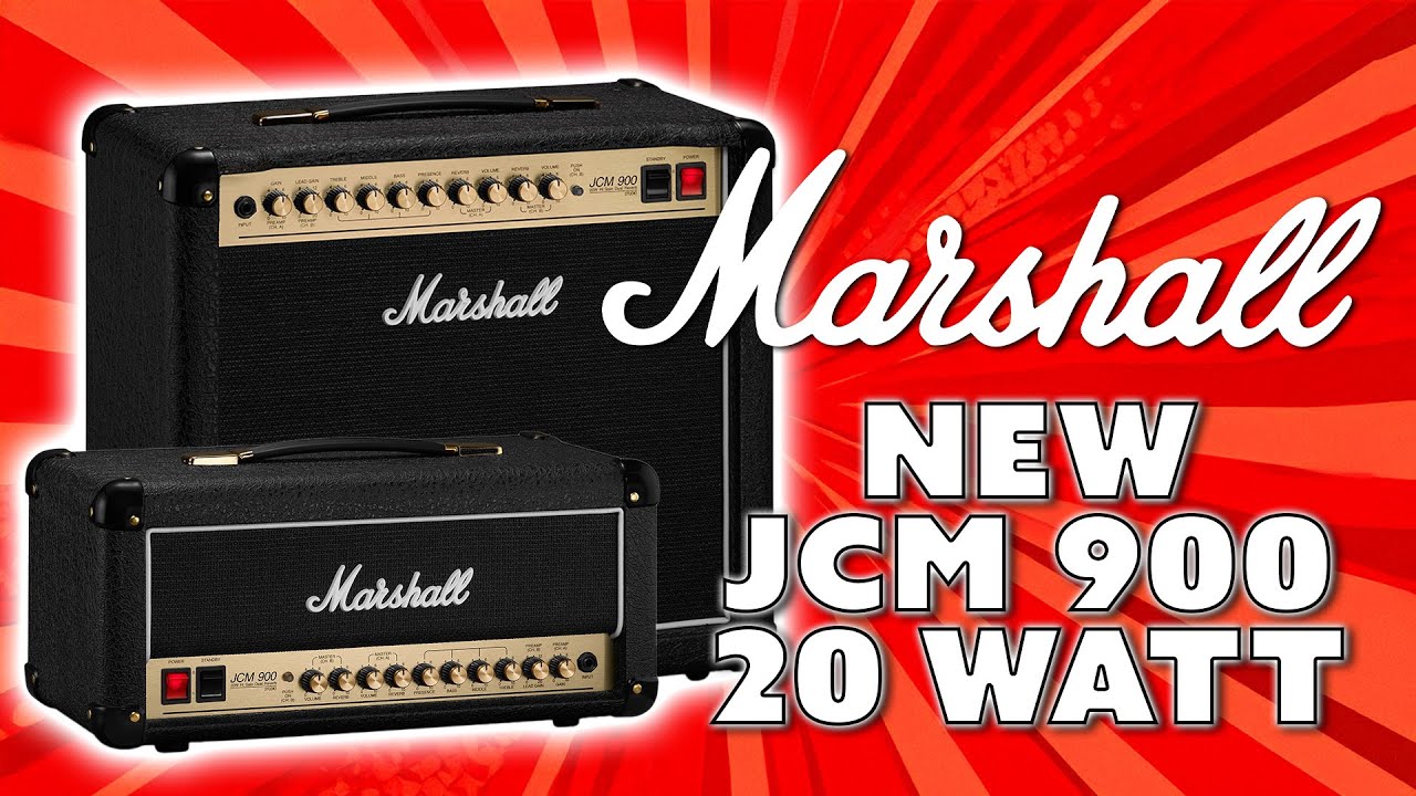 All New Marshall JCM900 Studio - Is It The 20 Watt Amp You Need? - YouTube