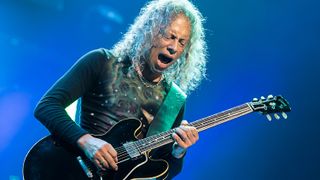 Kirk Hammett's Factory Black 1959 Gibson ES-335